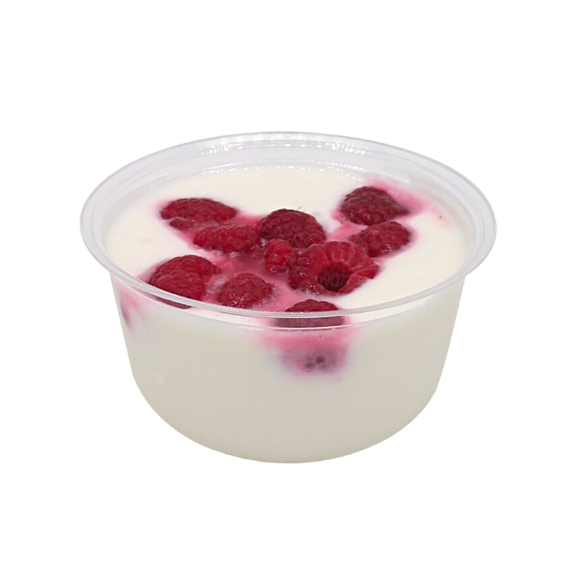 Fromage blanc fruits rouges