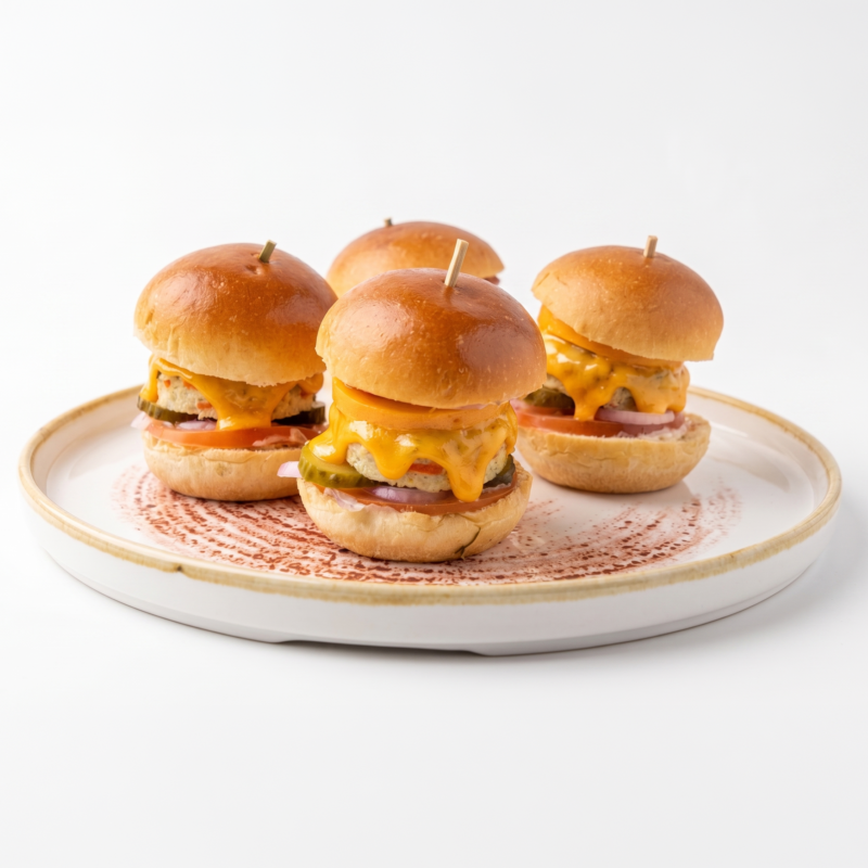 Mini Burger végétarien x4